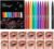 12 Colors Liquid Eyeliner Set, Colorful Neon Eyeliner Pencil Matte Colored Pen Waterproof Long Lasting Pigmented Rainbow Eye Liner Halloween Christmas Makeup Gift Kit for Women