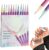12 Colors Nail Art Pens Set, 3D Nail Polish Pens Set 0.5mm Fine Tip Nail Art Markers for Drawing Dotting & Lining Water-Based Quick-Dry Nail Varnish Pens for Home Salon Quickly DIY Nail Art