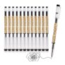 12 Pcs Gel Pens Black, Rollerball Pens