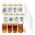 12-Piece Graduation Cups with Lids and Straws, 16 Oz