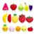 15 Pcs Small Fruit Plush Keychains for Classroom Prizes