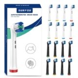 16 Pack Toothbrush Head, Compatible with Electric Brush Heads Oral B, Replacement Toothbrushes