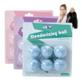 18Pcs Shoe Deodorizer Balls – Odor Eliminator, Lavender/Peach/Ocean