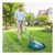 18V Cordless Lawnmower with 2 X 4Ah Batteries & Charger