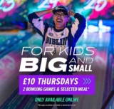 2 Games of Bowling & 1 Burger Meal every thursday after 6pm – Per Person