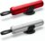 2 PCS Car Window Breaker, 2 in 1 Life Hammer with Seatbelt Cutter, Portable mini Life Hammer, Car Safety Hammer for Car Windows Emergency Rescue Car, Bus (Silver, Red)