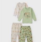 2 Pack Kids Sage Eid Pyjama Sets (1-7yrs) – 99p C&C