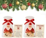 2 Pack Pocket Hug Cards, Pocket Hugs for Friends, You Got This Gifts, Miss You Gifts, Positive Gifts, 7cm Pocket Hug Ghost Cards