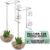 2-Pack Suction Cup Window Hanger Hang Plants Indoors or Outdoors, Convenient Window Hanger for Bird Feeders, Ornaments and Wind Chimes – Strong Suction Cups, Made from Weather-Resistant Acrylic