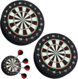 2-Pack Universal Darts Stand & Holder Base, Heavy-Duty Dart Point Protector and Organizer for Steel/Tip darts – Essential Darts Accessories, Great Gifts for Men