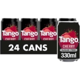 2 x 24 x Tango Cherry Sugar Free 330ml (48 Total) – First App Orders Only