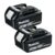 2 x Makita BL1850 18V LXT 5.0Ah Li-Ion Battery