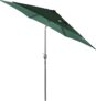 2.7m Garden Parasol Large Outdoor Sun Shade with Crank Handle and Tilt, Steel Frame Patio Parasol for Garden or Outdoor Dining