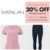 20% Off Womenswear With Code (1,900 Items) – Flip Flops £2 / 5 Pack Socks £2.80 / Vest Top £3.60 / Leggings £4 & More