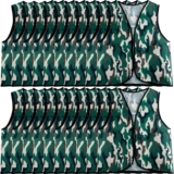 20 Pcs Kids Career Role Play Vest Costume Bulk Firefighters Military Police Vests for Kids Halloween Dress Up