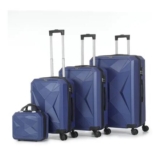 20/24/28-Inch Lightweight Luggage Set with Vanity Case
