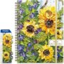 2026 Academic Planner, Weekly and Monthly Planning Book, Calendar Planner,Hardcover Teacher Student Planning Agenda book with Tabs, A5 School Organizer for Student Teacher (Sunflower)