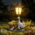 2026 Garden Duck Statues with Solar Lantern Flowerpot Outdoor Decoration, Duck Figurines Yard Art Sculptures for Patio Lawn Backyard Porch Ornaments, Yard Ornament- Unique Mothers Day Birthday Gifts