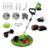 21V Cordless Electric Grass Strimmer with Blades and Batteries