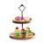 2/3-Tier Wooden Cake and Cupcake Stand