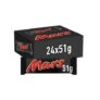 24 X 51g Bars Mars Milk Chocolate Bars 24 X 51g