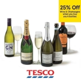 25% Off 6 or More Bottles of Wine & Champagne (Clubcard Price)