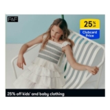 25% Off F&F Kids & Baby Clothing At Tesco Clubcard Prices
