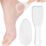 2PCS Nano Glass Foot Files for Hard Skin, Nano Glass Callus Remover for Feet Professional Pedicure Tool for Dry, Cracked Heels, Smooth&Soft Feet, Fast Effective Dead Skin Removal
