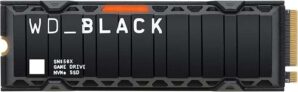 2TB WD Black SN850X SSD M.2 2280 NVME PCI-E Gen4 Solid State Drive with Heatsink