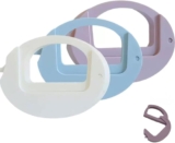 3 PCS Reusable Airtight Food Bag Clips, Magnetic Sealing Clip for Kitchen & Refrigerator, Universal Chip Clips for Snacks, Bread, Coffee, Suitable for Various Food Packaging (3 Colors)