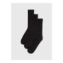 3 Pack Black Cushioned Socks