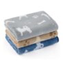 3 Pack Fleece Puppy Blankets (51×76 Cm)