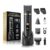 3-in-1 Beard Trimmer Set with Dock, Cordless, Waterproof