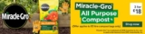 3 x Miracle-Gro Peat-free Multi-purpose Compost 50L free click and collect