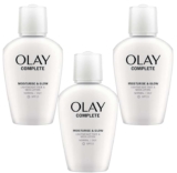 3 x Olay Complete 3in1 Day Fluid Moisturiser For Normal/Oily Skin 100ML SPF15 (S&S £6.94)