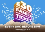 £30 Family cinema Ticket everyday before 5pm (includes Weekends & School Holidays) – 2 adults and 2 children or 1 adult and 3 children