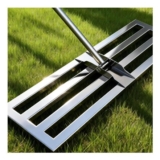 30×10 Stainless Steel Lawn Leveling Rake