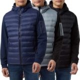 32 Degrees Mens Mixed Media Jacket