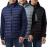 32 Degrees Mens Mixed Media Jacket