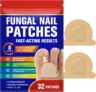 32Pcs Fungal Nail Patches for Toenails, Toe Nail Fungus Patches, Nighttime Nail Repair for Damaged Nails, Discolored Nails, 8-Hour Effortless Nail Care Restores Healthy Appearance, Safe & Gentle