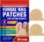32Pcs Fungal Nail Patches for Toenails, Toe Nail Fungus Patches, Nighttime Nail Repair for Damaged Nails, Discolored Nails, 8-Hour Effortless Nail Care Restores Healthy Appearance, Safe & Gentle
