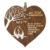 36th Anniversary Wooden Heart Plaque Keepsake Gift from Kids