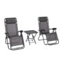 3PC Zero Gravity Chairs