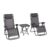 3PC Zero Gravity Chairs