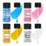 4-Color Liquid Edible Glitter Paint Set for Cakes