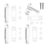 4-Pack Sash Jammers, Door Jammer, Window Locks for UPVC Windows