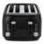 4 Slice Toaster – Black