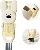 4-in-1 Cute Rabbit Bottle Cleaning Brush, Multifunctional Cup Lid Gap Cleaner with Soft Bristles for Water Bottles, Mugs, Kitchen Crevices, Home Kitchen Gadgets & Cleaning Tools (white)