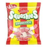 4 packs of Swizzels Drumstick Squashies Original Sweets 120g