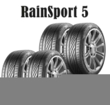 4 x Uniroyal RainSport 5 (A brand of Continental) – 225/40 R18 92Y XL FR TL £25 Cashback £255.20 with Cashback